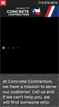 Mobile Screenshot of houstontxconcrete.com